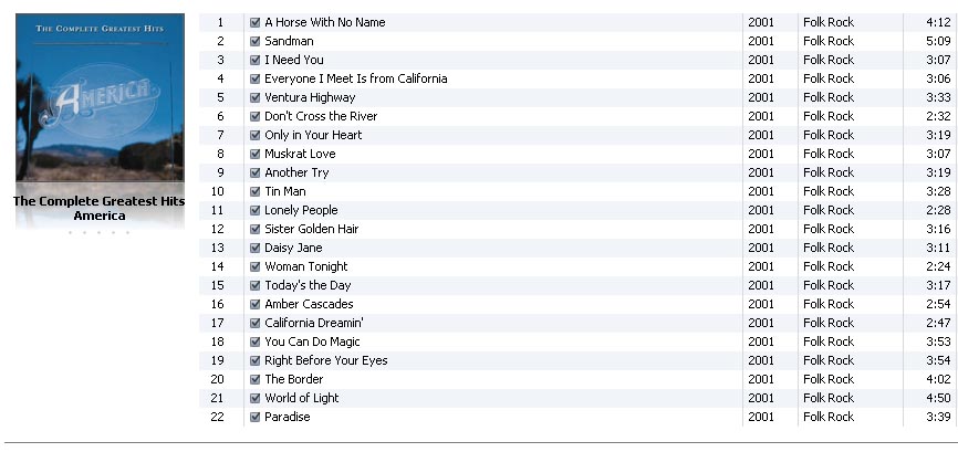 America - Complete Greatest Hits